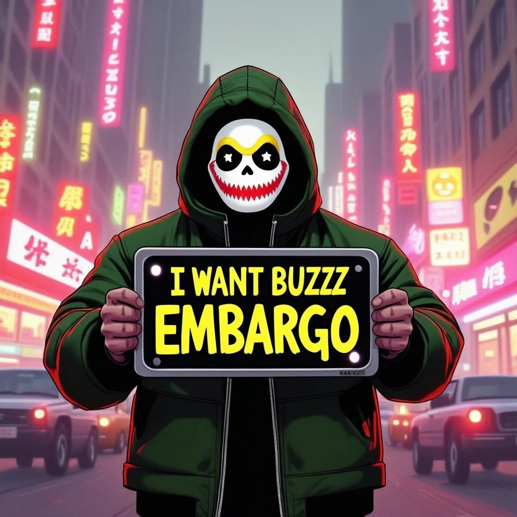 buzz,Comic art, Y sin embargo sabes
Me mantendrás distante
Y sin embargo
Aún puedes abrirla
Luces como preparado
Para una muerte elegante
Y sin embargo, lates
Aún puedes abrirla
Y sin embargo vuelves
De lo contrario vienes
Y sin embargo
Aún puedes abrirla
Agotas lo imprevisible
Entre tus blindados brazos
Y sin embargo
Hay rastros
Aún puedes abrirla
Y sin embargo esperas
Un laberinto sin sorpresas
Y sin embargo
Aún puedes abrir tu caja negra
<lora:CFlux Illustrate V1:1>, pretty, cute, adorable, kawaii a sign with text "i want buzz" <lora:buzz-text:.85>