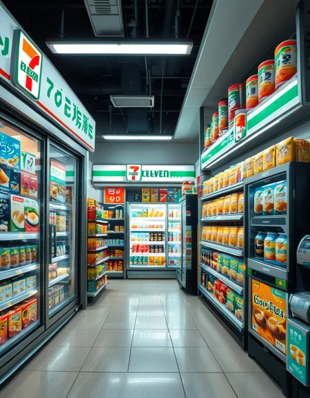 The interior of a Japanese 7-Eleven convenience store, brightly lit and impeccably organized. Shelves are neatly stocked with a variety of colorful snacks, including Japanese-exclusive chips, candy, and instant ramen with vibrant packaging. A refrigerated section displays an array of neatly arranged onigiri, bento boxes, and sandwiches, each with detailed labels. The drink section showcases an assortment of bottled teas, unique flavored sodas, and energy drinks in sleek, modern packaging. A small counter near the entrance features a steaming selection of freshly prepared oden in a glass display, emitting a warm, inviting aroma. The store's floor is pristine, with clear aisle markers and signs in both Japanese and English. A self-checkout kiosk and a cashier counter equipped with a digital payment system are visible in the background. Soft background music plays, adding to the welcoming atmosphere. The image is highly detailed and photorealistic, capturing the textures of product packaging, the glow of refrigerated displays, and the immersive experience of a Japanese convenience store.
<lora:SDXLFaeTastic2400:0.4> <lora:extremely_detailed:0.4> extremely detailed, <lora:Japanese_7-Eleven:1>,Japanese 7-3l3v3n, Masterpiece,best quality,hi res,8k,hi res,8k,award winning,(sharp focus, intricate, highly detailed),