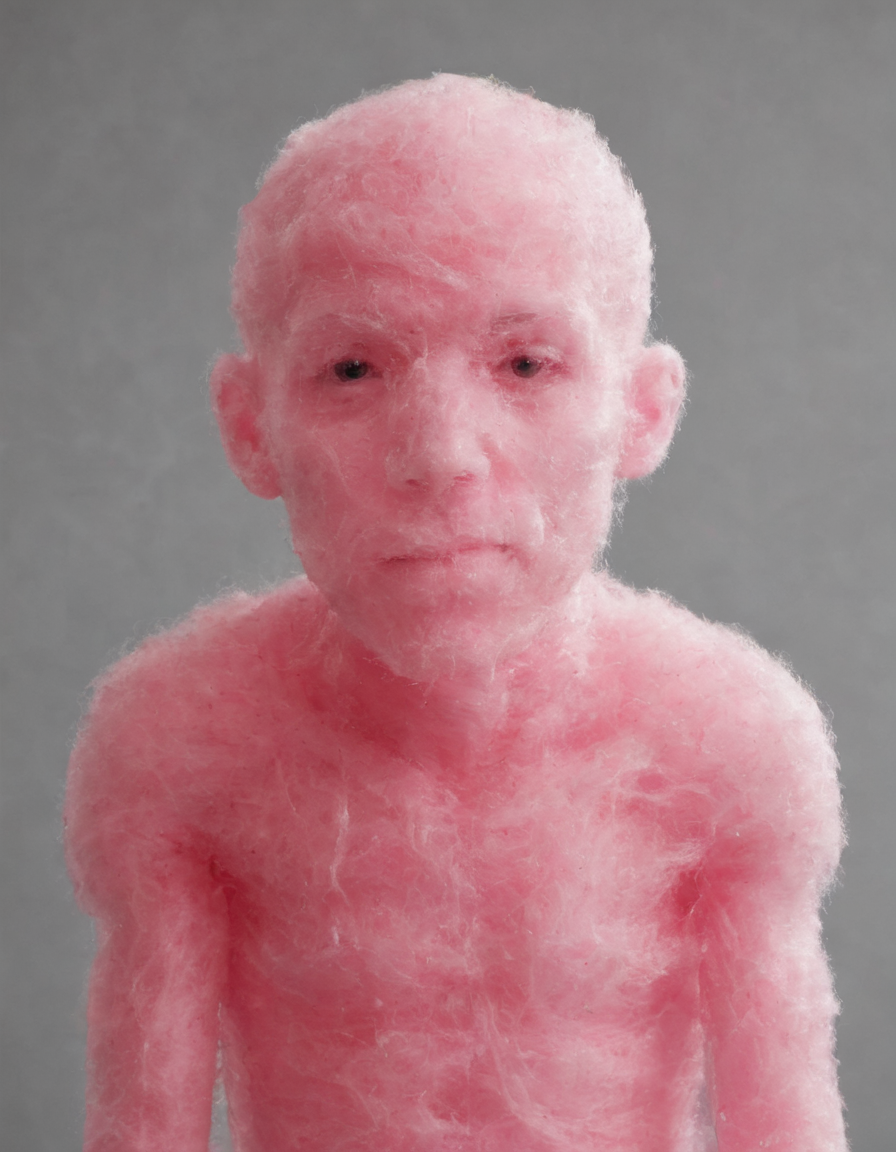 <lora:ccnd:0.8>a person made out of ccnd