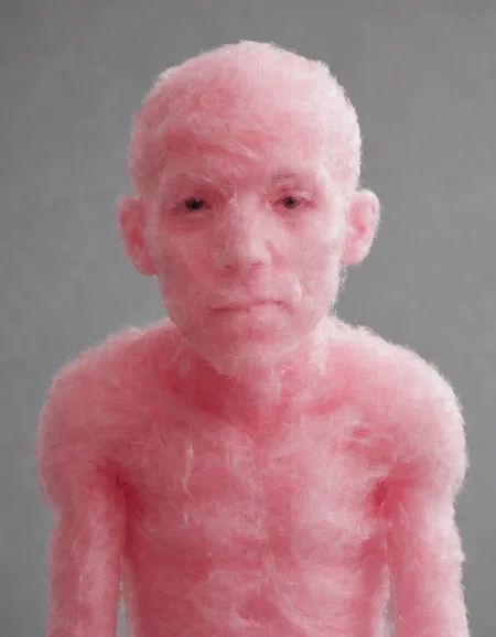 <lora:ccnd:0.8>a person made out of ccnd