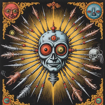 the image is of an album cover for 'Hard Normal Daddy' by 'Squarepusher'. 1990s EDM aesthetic. cover art by r0b3rt_crum8. style of Hieronymus Bosch.
detailmaximizer
<lora:ImageUpgraderV2:.7> <lora:robert-crumb-flux-v2:.7> <lora:style_of_Hieronymus_Bosch_FLUX_189:.7>