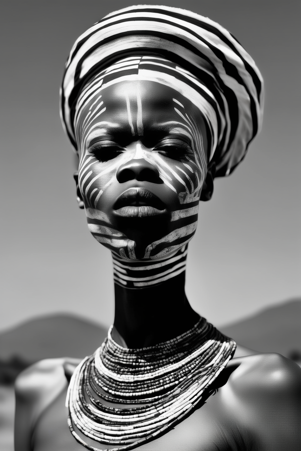 <lora:Zanele Muholi Style:1>Zanele Muholi Style - photo