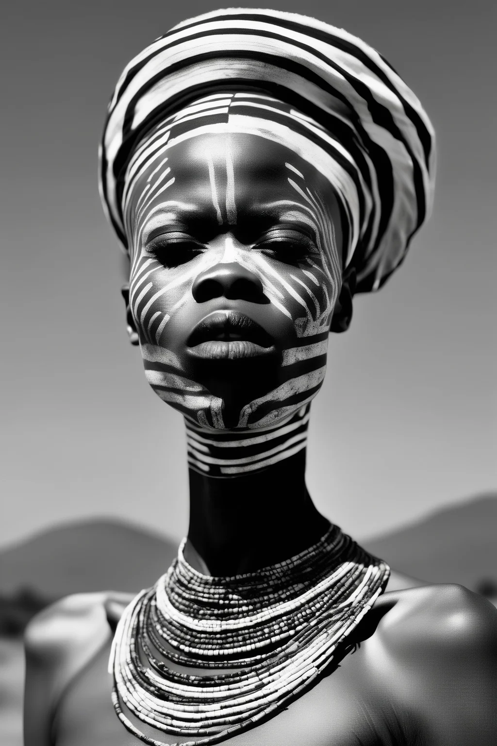 <lora:Zanele Muholi Style:1>Zanele Muholi Style - photo