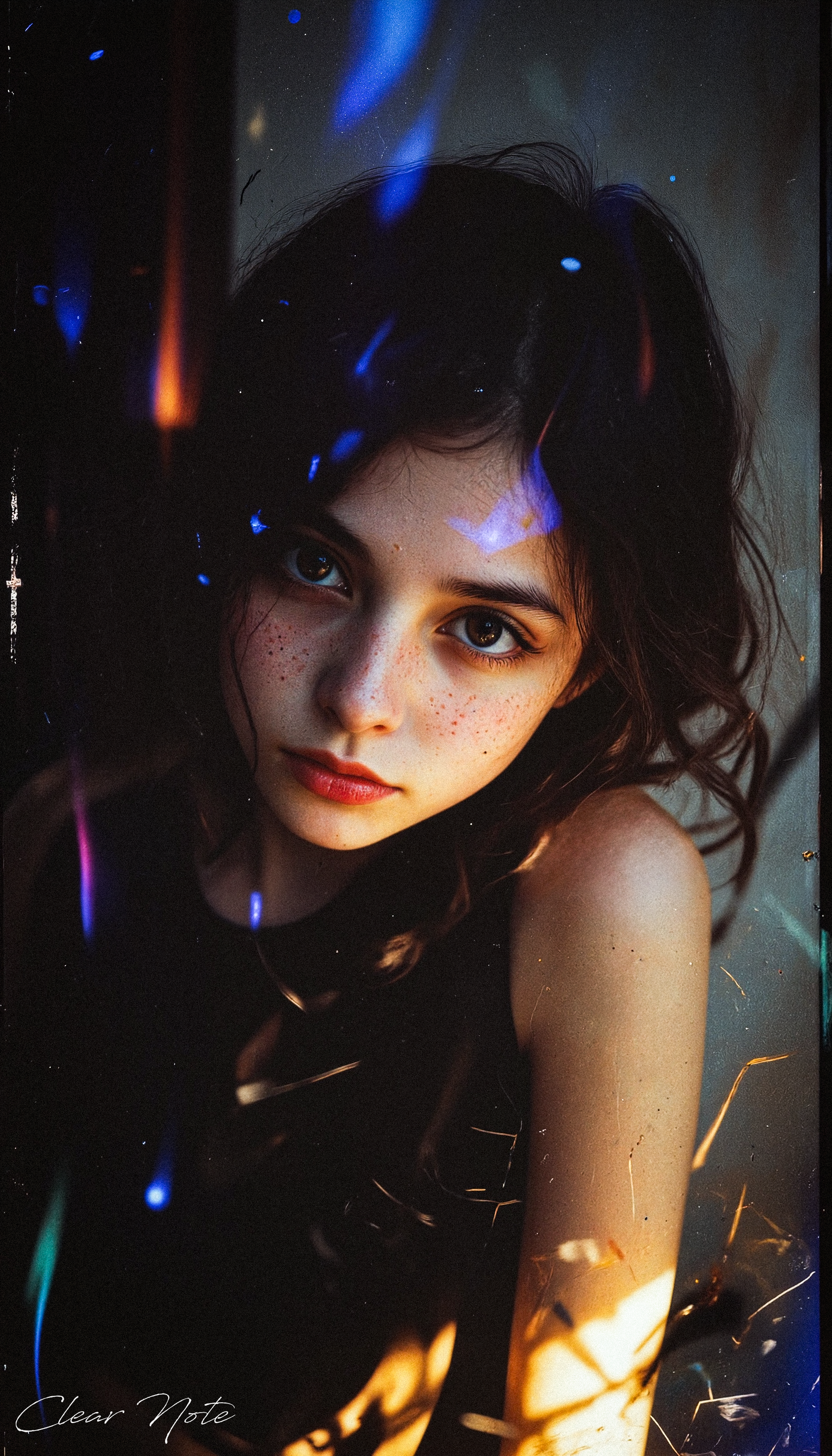 A shy woman with a strong sense of self-loathing. You are much more beautiful than you think.