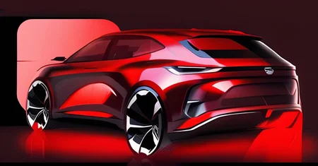 (best quality, masterpiece :1.2),car render style,sleek design,red car,reflection,futuristic,finely detailed,4k,studio lighting,product design,<lora:car_render_style_lora_v2-000016:1>,
