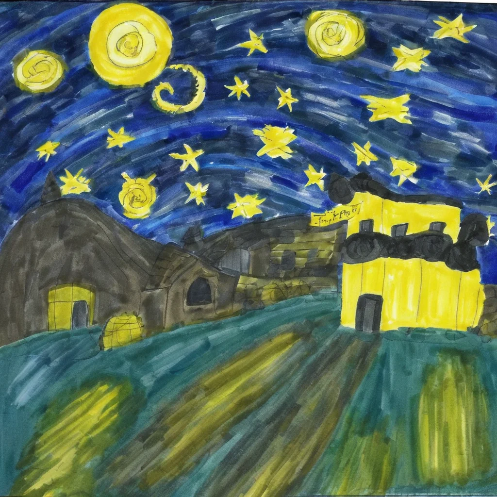 Starry night, Chris Chan style <lora:ChrisChanXL-000003:0.8>