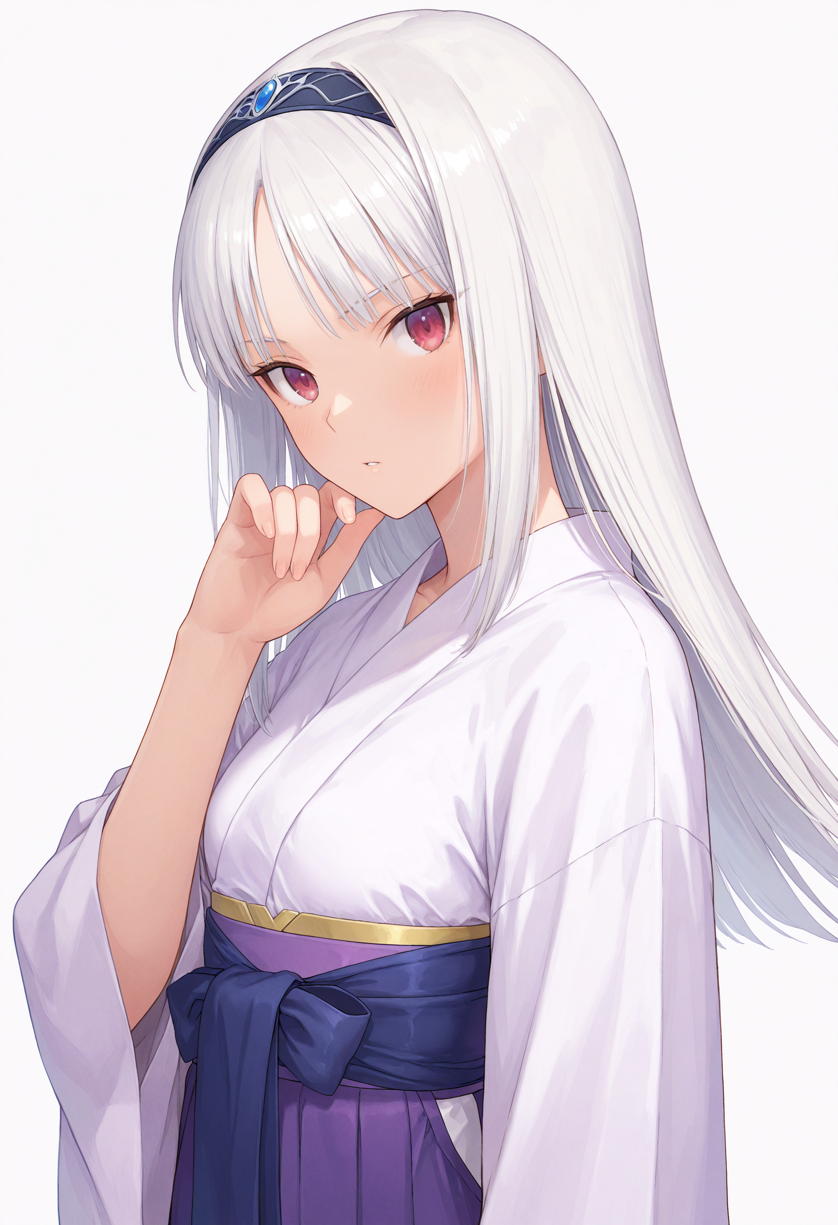 masterpiece, best quality, absurdres, safe
1girl aira blanc neige galdinius hairband, kimono
<lora:aira_blanc_il_d16:0.9>