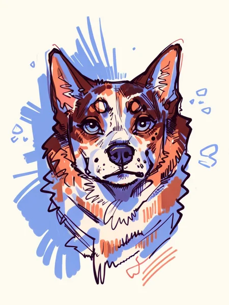 score_9, score_8_up, score_7_up, score_6_up, score_5_up, score_4_up,  <lora:c0l0ursk3tchXLP3:0.9> c0l0ursk3tch, sketch, dog