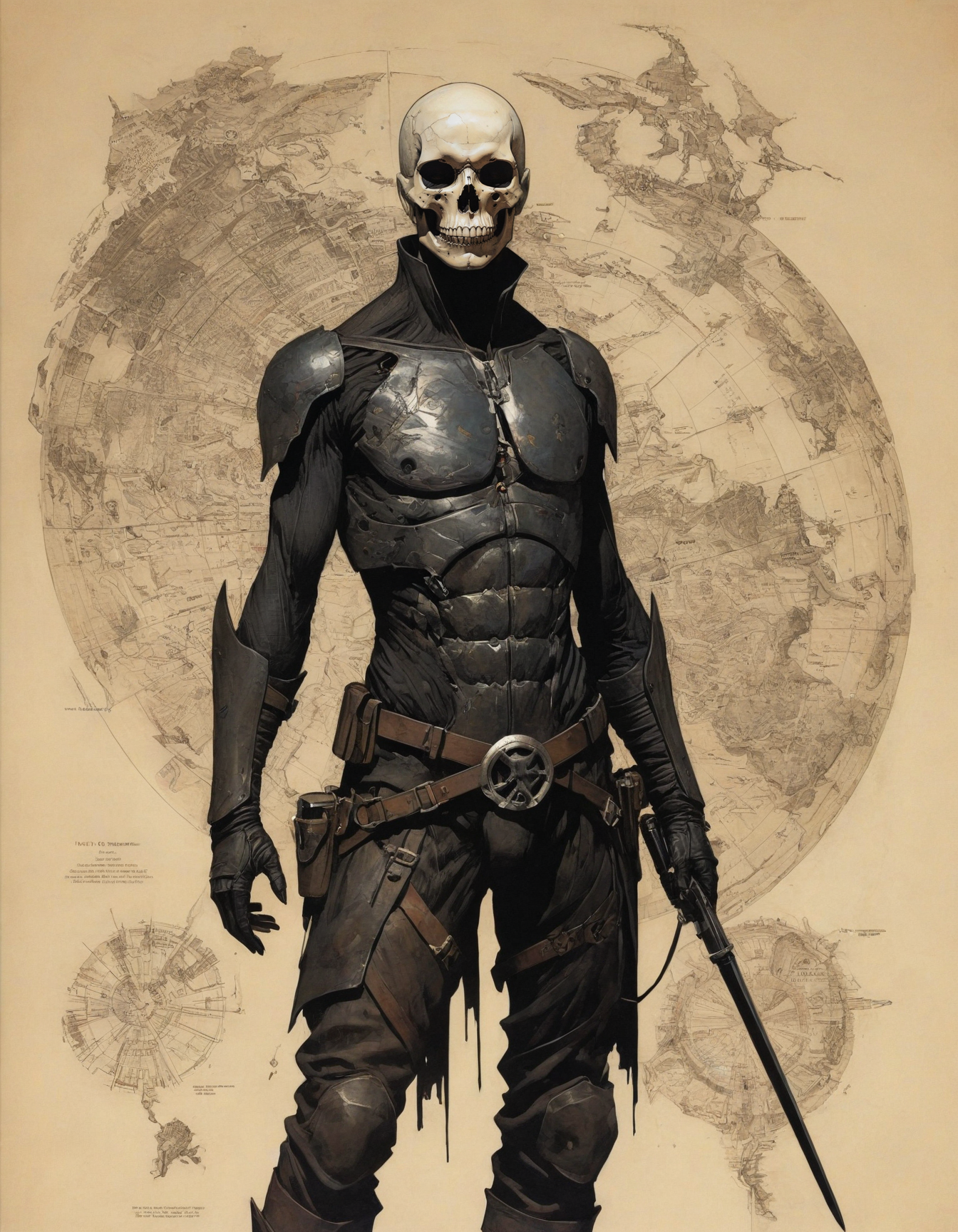 by Greg Tocchini and by  A.J.Casson, (engraved lines , Infographic Drawing but extremely beautiful:1.4), (intricate details, masterpiece, best quality:1.4) ,
Macabre style, dark, gothic, grim, haunting, highly detailed, , looking at viewer, dynamic pose
<lora:add-detail-xl:1> <lora:xl_more_art-full_v1:0.5>  <lora:NicolaSamori:0.5> in the style of nicola samori <lora:looking_at_viewer:2>
