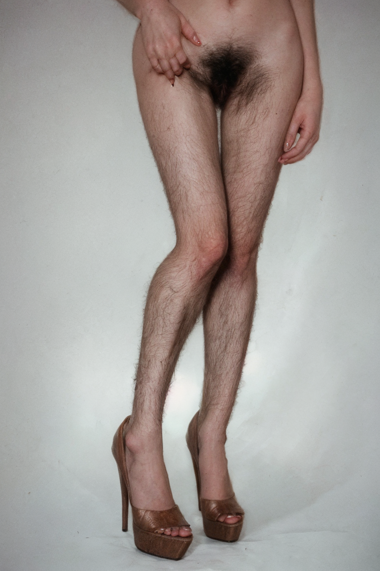 <lora:xtrhairy2:1>,xtrhairy2,naked,standing,full body,hairy vagina,high heels shoes,hairy legs,, <lora:add_detail:1>,detailed face,realistic skin texture,realistic pores, photorealistic photo,highly detailed 8k photo,hyperrealism,, homemade photo,grainy,dark lighting,amateur photo,(Instagram photo)