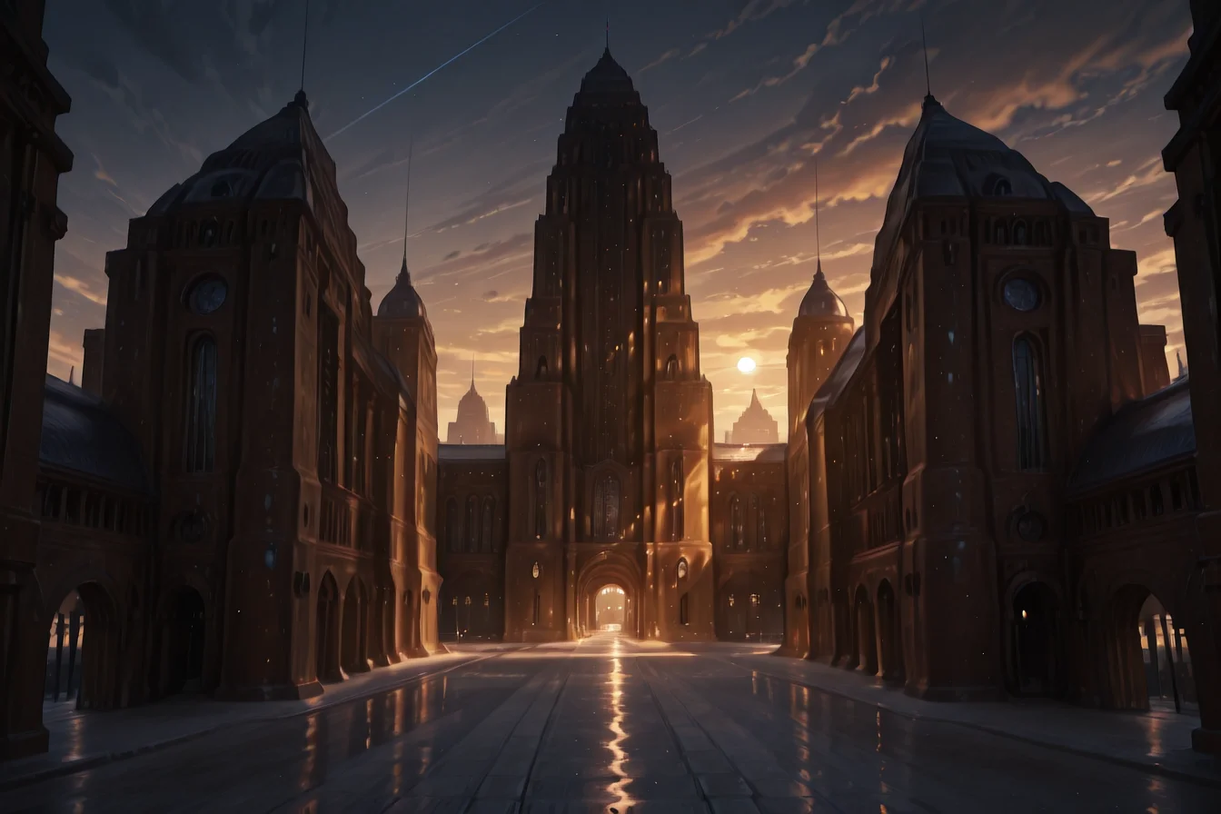<lora:Art_Deco_(Architecture)_(Illustrious)_(AD):1> Art Deco, building, city, <lora:3dSliderPony_v10:1> <lora:NOOB_vp1_detailer_by_volnovik_v1:1> <lora:NTR_MIX_4.0_LORA:1>
Art Deco, scenery, architecture, monumental architecture, building, city, cityscape, 8K, In'ei, chiaroscuro, rim lighting, perfect depth of field shot, beautiful, subsurface scattering, idealized city, wide beautiful boulevards, busy city center, parks and manicured lawn areas, large parks, plazas, detailed fluffy anime clouds, skyscrapers, made out of limestone, art deco windows, photographic realism, soft lighting, soft shading, art by Thomas Kinkade,
BREAK zPDXL, Smooth Quality,