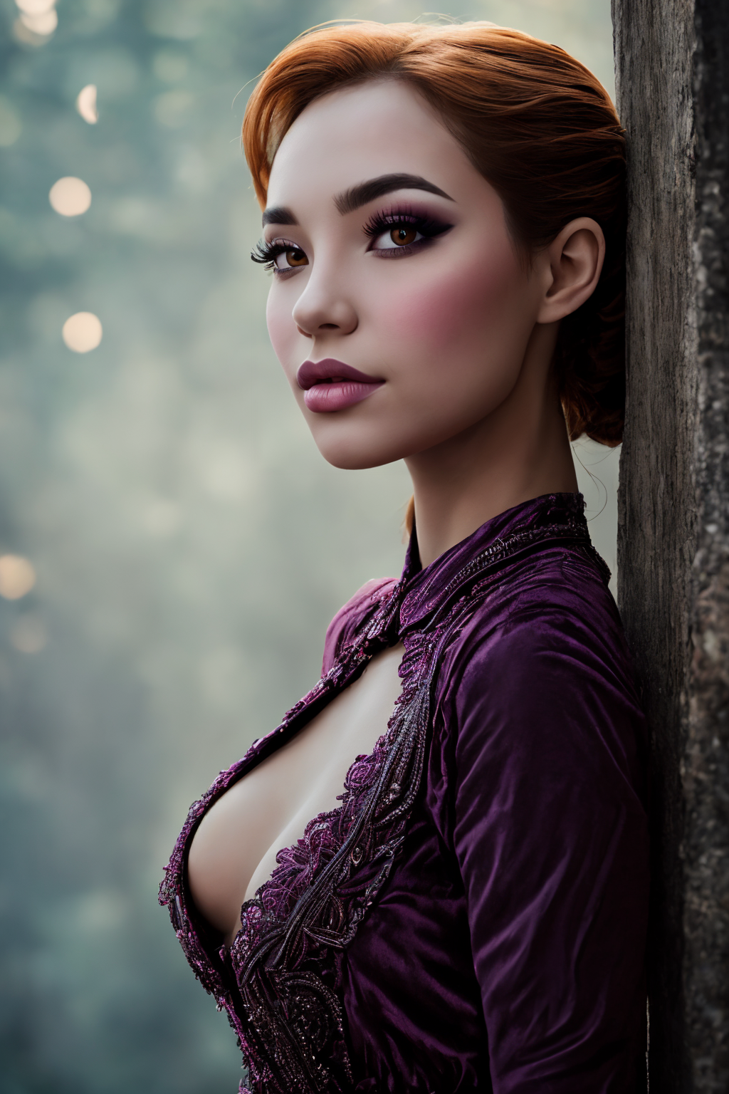 <lora:juliaAP1.0:0.7> julia, 1girl, makeup, dress
perfect anatomy, perfect proportions, fit, narrow waist, navel, 
cinematic, eyeshadow, long eyelashes,
anatomical, good hands,
nsfw,
Japanese, Cambodian, Yakuza,
Tindar Light effect
detailed eyes, detailed face, (perfect pupils), perfect nipples,
beautiful composition, fantasy, mystical,
triadic lighting, vivid light, high contrast, dark shadows,
ethereal, colorful, detailed, <lora:weight_slider_v2:-0.3>, (masterpiece, best quality:1.2), extremely high detail 
A breathtaking full body portrait of pure femininity, highlighting unparalleled beauty, captivating eyes, and skillful makeup with blush. The scene is adorned with intricate details, and the harmonious background creates a perfect balance., photorealistic, photograph, photo, dlsr, FujiFilm, extremely high detail