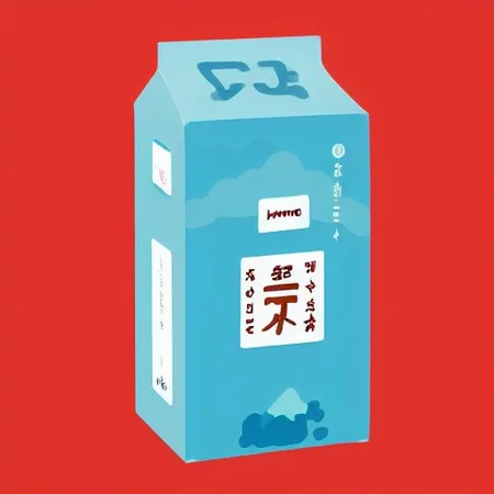 ( pantone-milk ) isometric milk bottle