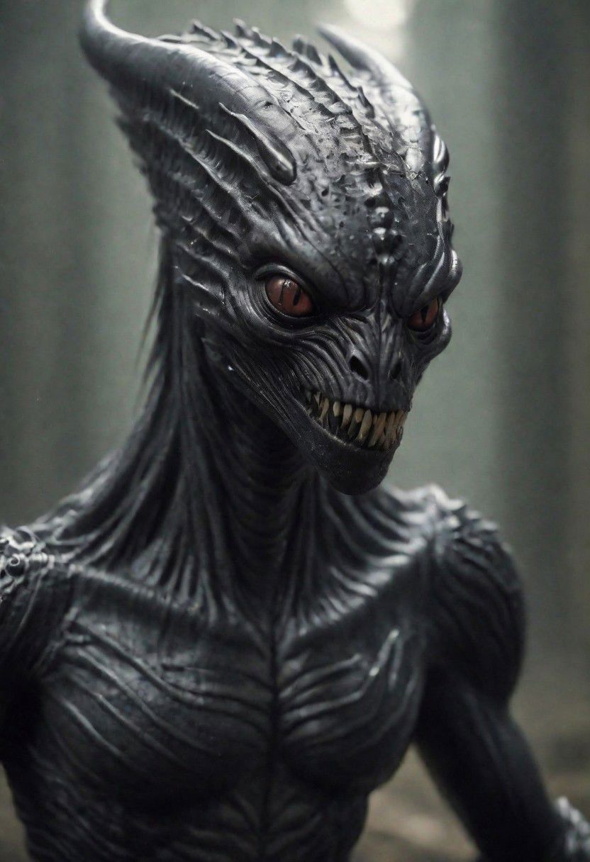 Black ltex Creature