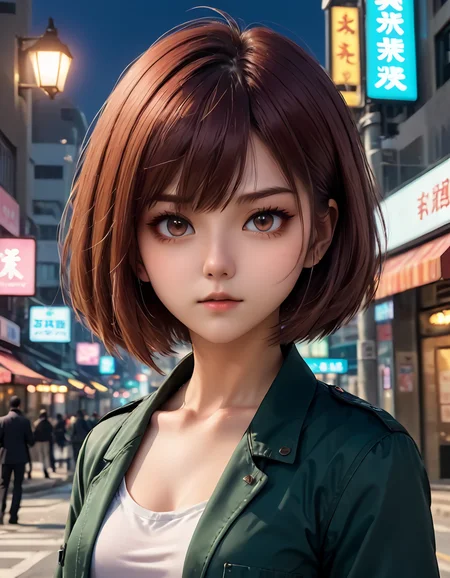 anime artwork GTA-style artwork cinematic film still (Source_anime:1.7),1girl,solo,<lora:SUYA_TAT:1>,<lora:Anime_detail_eye:1>,hair between eyes,bob cut,medium hair,medium breasts,casual,expressionless,lamppost, . shallow depth of field, vignette, highly detailed, high budget, bokeh, cinemascope, moody, epic, gorgeous, film grain, grainy . satirical, exaggerated, pop art style, vibrant colors, iconic characters, action-packed . anime style, key visual, vibrant, studio anime, highly detailed