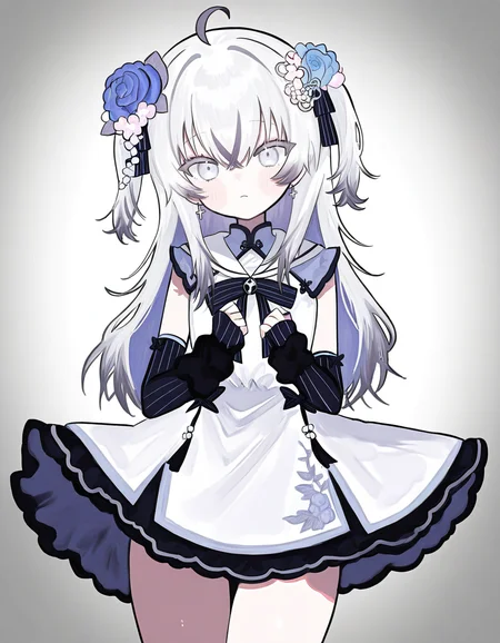 azuma seren,detached sleeves,pupils,<lora:seren-000011>,1girl,mechiru,(round face:0.6),, masterpiece, best quality, very aesthetic, absurdres,newest, incredibly absurdres,