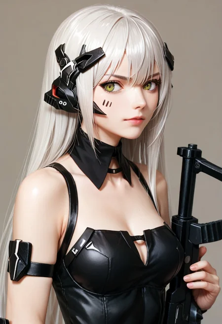 score_9_up, score_8_up, score_7_up, source_anime, extreamly detailed, beautiful detailed face, complex detailed background, 1girl, completely clothes, BREAK,
Gager \(Girls' Frontline\), Gager Regular Clothes, Gager Weapon