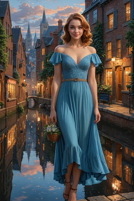 by Sydney Edmunds and Evgeny Lushpin in the style of Georgina Goodwin and Amiet Cuno