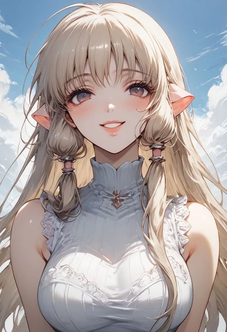 score_9, score_8_up, score_7_up,BREAK,
smile,1girl,solo,
Chobits,Chii,
edgSexyAttire, long hair,turtleneck, bare shoulders, sleeveless, lips,wearing edgSexyAttire,clothing cutout,sexy_attire
,Expressiveh,