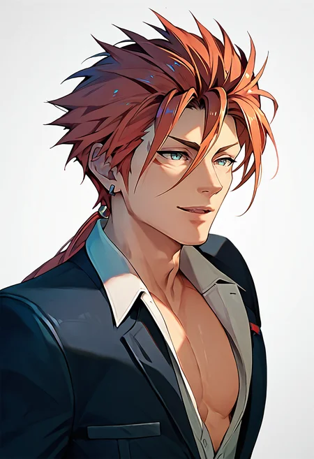 score_9, score_8_up, score_7_up, (masterpiece:1.2), (best quality:1.3), reno_ff7, 1boy, solo, male focus