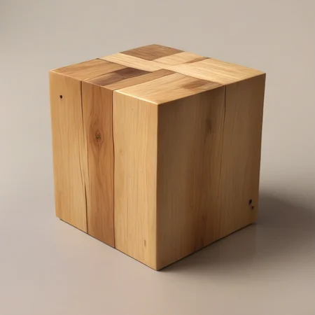 a cube
 <lora:wooden_10_blocks_comp:1>