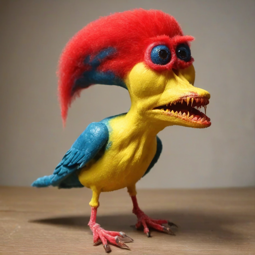 <lora:fx-monsters-xl-pgy-000020:0.7> fx-monsters creepy screaming dead bird,