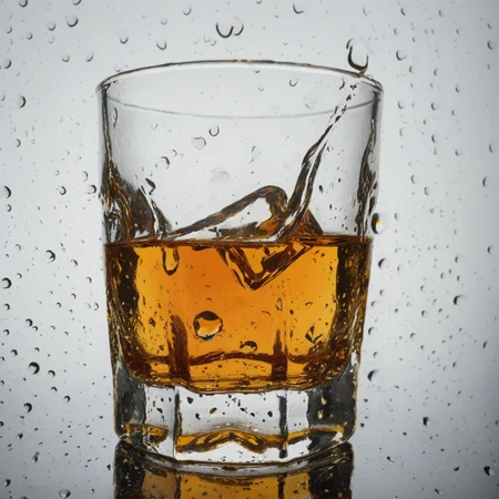 rain on whiskey glass<lora:Rain_on_Glass_XL:1>