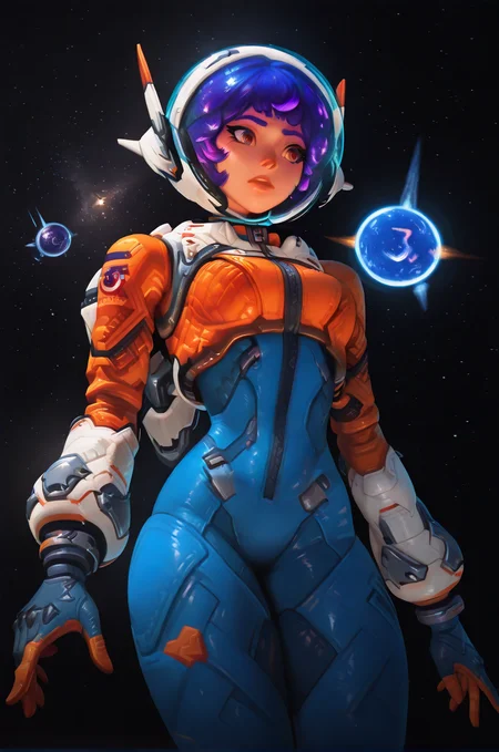 <lora:juno:1> ow juno, floating, at space, galaxies, cowboy shot, dramatic angle, close-up, masterpiece, best quality, good quality, very aesthetic, absurdres, newest, (Perfect details), <lora:USNR STYLE_XL_loha:0.3> <lora:spo_sdxl_10ep_4k-data_lora_webui:0.3> <lora:ponyv5_noobV065S_1_adamW:0.3> <lora:GBF_Illustrious:0.3> <lora:748cmSDXL:0.4>