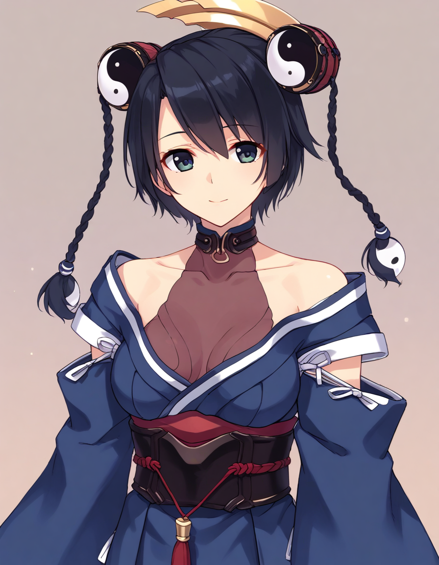 <lora:misha_arsellec_lune_XL_pony_bf16_v2:1> 1girl, misha arsellec lune,japanese clothes, BREAK score_9, score_8_up, score_7_up, BREAK source_anime, best quality, masterpiece, uncensored,<lora:sdxl_lightning_4step_lora:1>(clear eyes:1.2),clear art,zPDXLpg,rating_explicit
