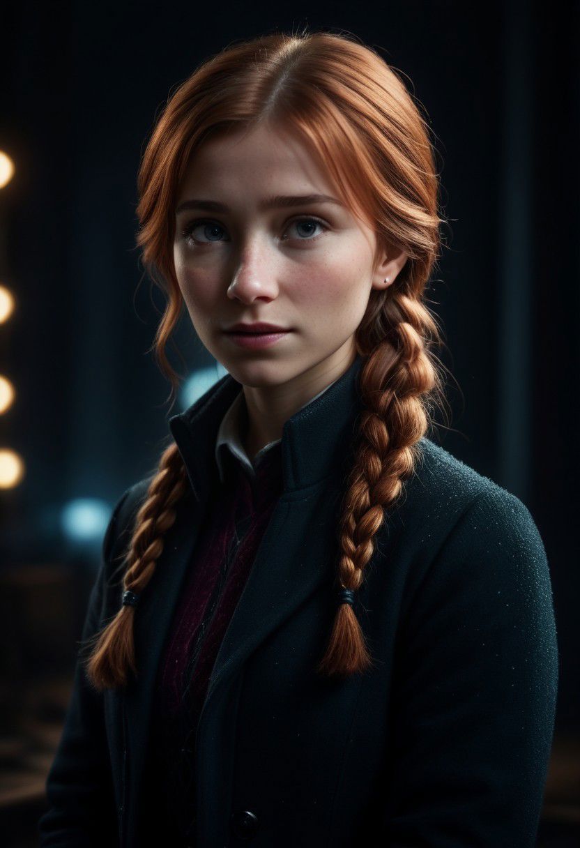 Ultra Realistic,  cinematic lights, anna