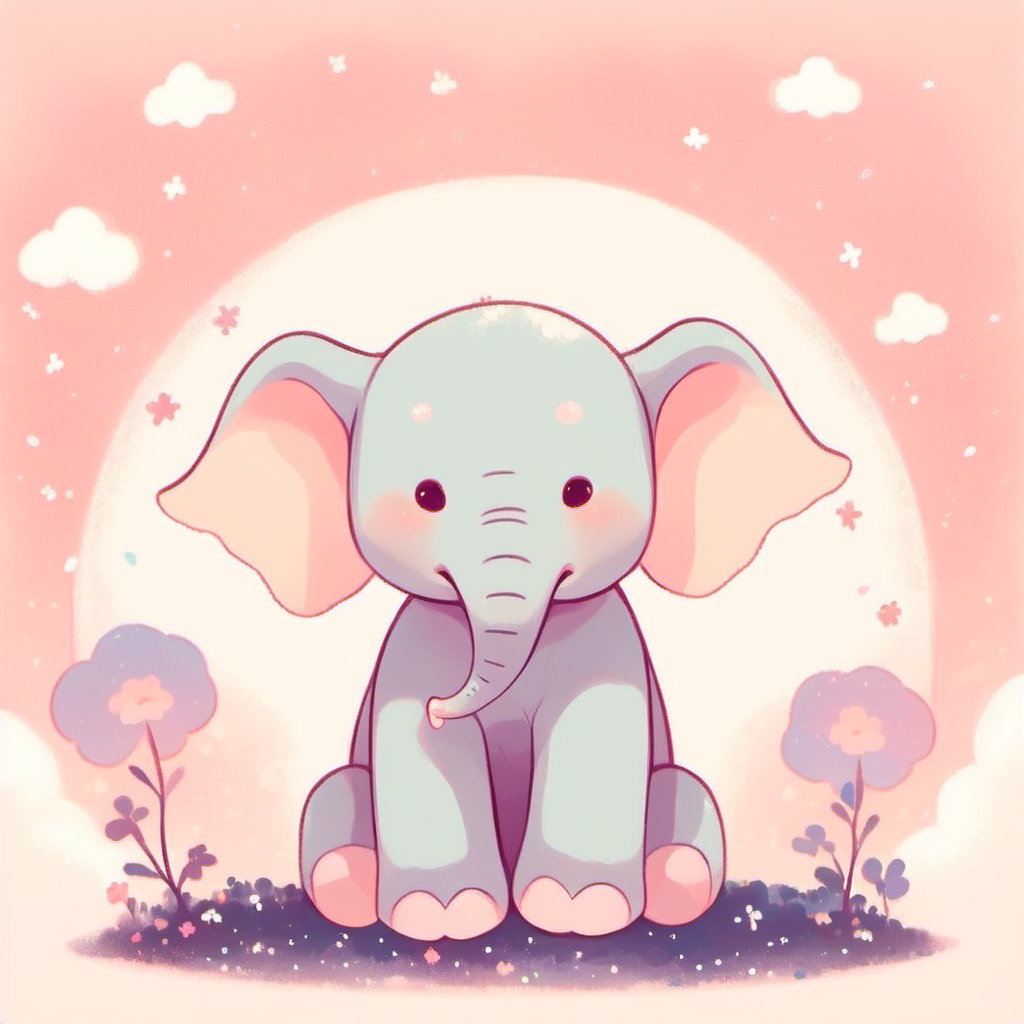 <lora:[XL]Dreamy_animal:1>dreamy elephant