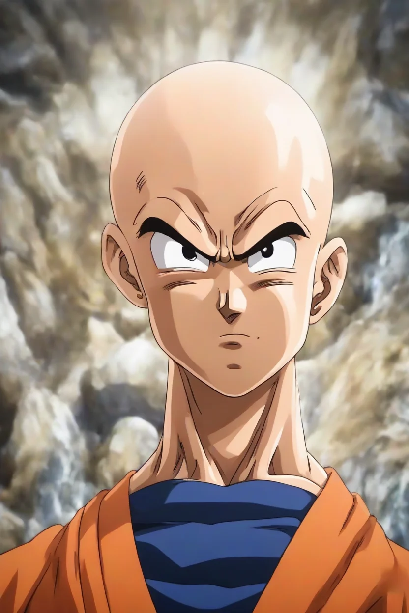 <lora:PE_SonGoku:0.8> PESonGoku, Anime,
Bald Head, No Hair on Head