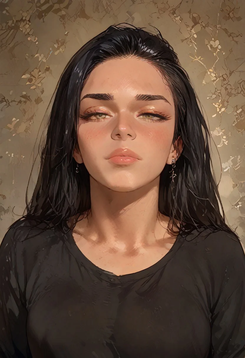 embedding:urn:air:sd1:embedding:civitai:222256@250708, score_9, score_8_up, score_8. score_9, score_8_up, score_7_up, score_6_up, masterpiece, 4k, high quality, (best quality:1.1),
(score_9, score_8_up:1.1),
1girl, solo, black hair, long hair, undercut