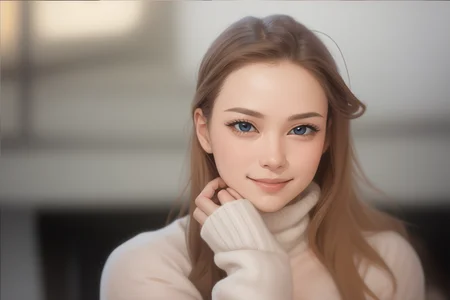 (masterpiece:1.2),(best quality:1.3, high quality:1.3), (highly detail eyes), highly detail mouth, highly detailed face, (closed mouth, light smile), <lora:lcm_lora_sdv1-5:0.37>
