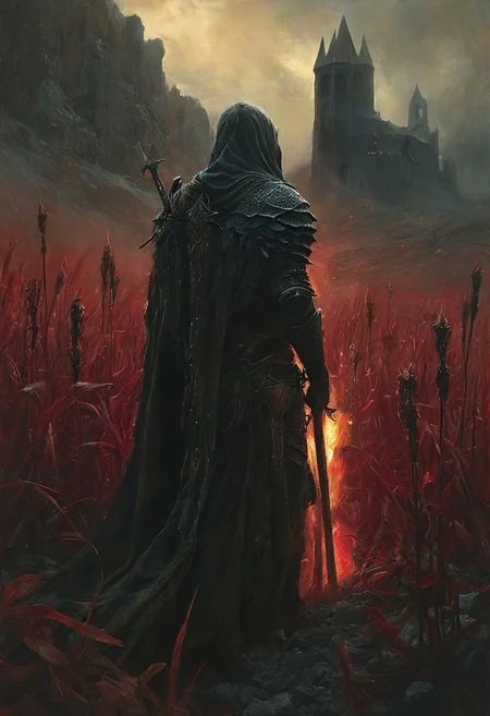 Completely Helm's fall absolutely nothing, pure black, detailed, but the Lord of the Rings of life are rising, FastNegativeV2, ral-dissolve,(James Ensor,Unica Zurn,Zdzislaw Beksinki:1.25), Skeletons,Weeping statues, Paranormal,Apparition, (Metallics:1.1), (Shape:1.1), (Monotyping:1.1), (Strobe light:1.2), Stone, Rhombus, ultra detailed, intricate, oil on canvas, dry brush, (surrealism:1.1), (disturbing:1.1) <lora:khorne:0.7> <lora:methurlant:0.5>
The king's guards fell like wheat before the scythe, their cries of alarm silenced by the swift and merciless blades of the assassin knights. Completely The world of the Lord of the Rings, pure black, detailed, but the Lord of the Rings of life are rising, FastNegativeV2, ral-dissolve, amazing quality, masterpiece, best quality, hyper detailed, ultra detailed, UHD, perfect anatomy,
A fierce battle ensued, the clash of steel and the crackle of dark magic filling the air with a palpable sense of impending doom. Sirah's daggers danced like silver serpents, finding their mark with unerring accuracy,
creating a hyperpunk scene with desaturated translucent DARK Red and beige details, colorful (polaroid:0.7) with vibrant colors, (vacations, high resolution:1.3), ,end of hopes ,silence, extremely detailed,dark,sad, easynegative, digital artwork by Beksinski, extremely detailed, dark, chiaroscuro, low-key,in the style of Kelly Slater ,style by Kelly Slater,closeup,digital artwork by Beksinski, style of Kelly Slate