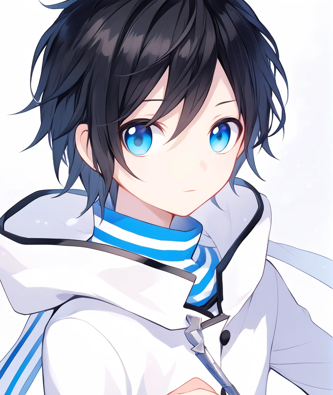 score_9, score_8_up, score_7_up, source_anime, BREAK
masterpiece, best quality,
1boy, solo, ds2 protagonist, black hair, short hair, blue eyes,
white jacket, hooded jacket, striped shirt, turtleneck,
(masterpiece, best quality:1), upper body
<lora:ds2_protagonist.pdxl-00008:1>