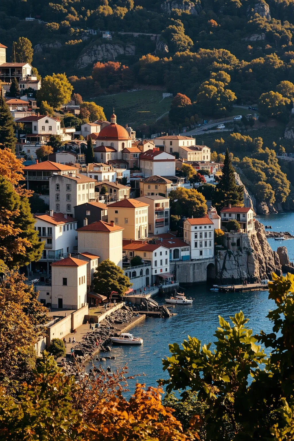 photo, photography, Fujifilm XT3 Viltrox, Amalfi Coast, Italy landscape, golden hour, very intricate, very detailed, realistic. sharp, colorful, film grain, high contrast, <lora:Hand v2:1> <lora:Anti-Blur:1> <lora:Insane Detail Slider:0.5> <lora:Flux.1_Turbo_Detailer:0.6> <lora:flux.1_lora_flyway_Epic-detail_v2:0.6>