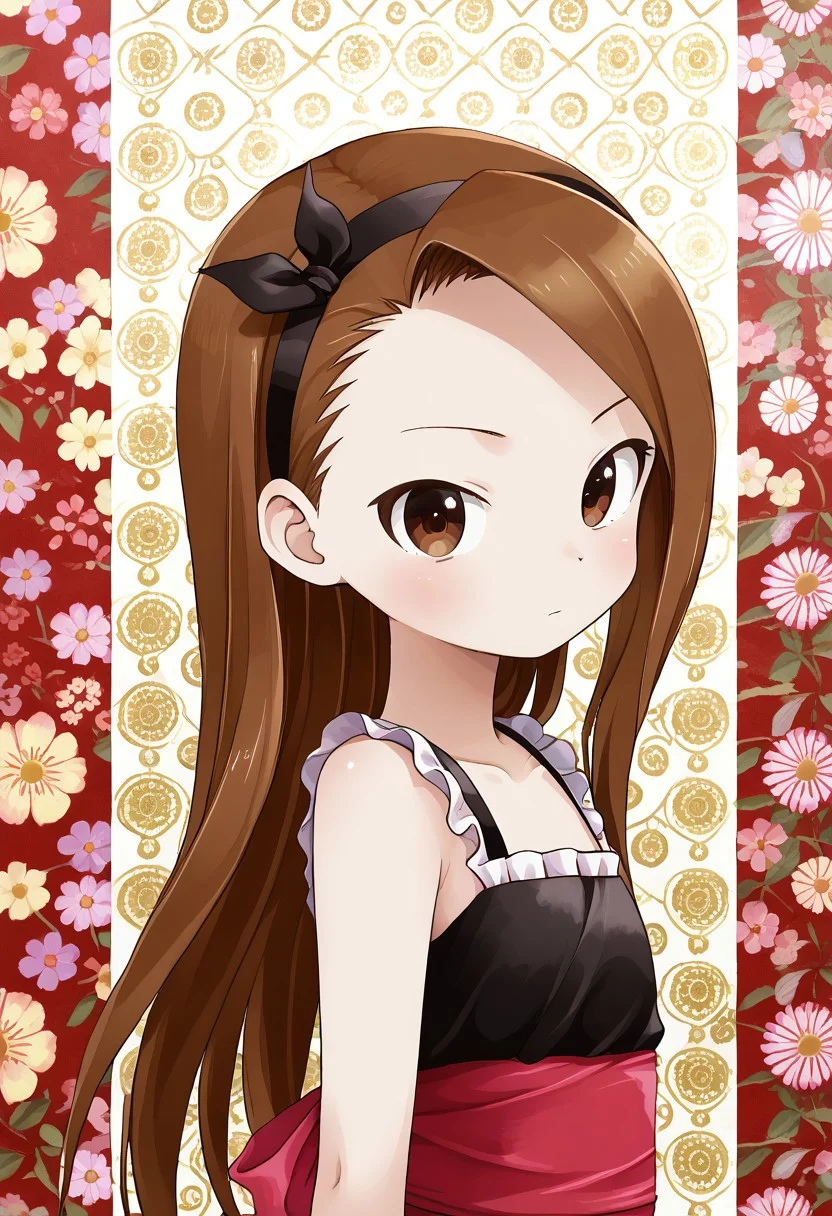 detailed background, shiny skin, posing, rating safe,
<lora:yamamoto.pony:1>,
yamamoto,
iori, top less,