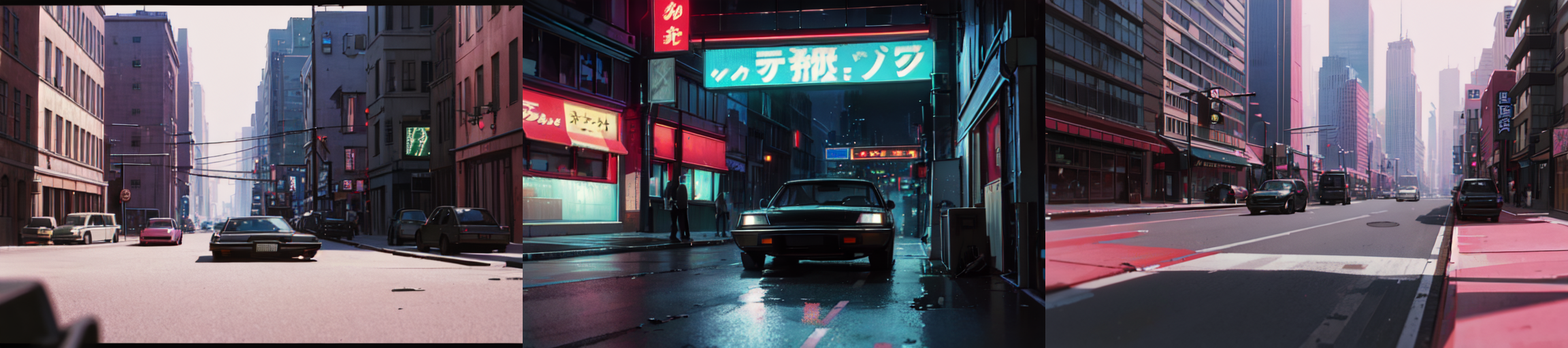 highly insanely detailed, masterpiece, top quality, best quality, highres, 4k, 8k, RAW photo, (very aesthetic, beautiful and aesthetic), bebop cityscape, buildings, radiator, ait conditioning, cardboard box, trash, street, car, <lora:bebopv01:1>, 
__lazy-wildcards/dataset/background-color__âââ