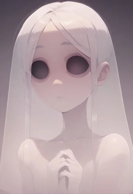 score_9, score_8_up, score_7_up, score_6_up, ghost boy, spirit, femboy, 1boy, feminine, cute, sexy, translucent, translucent skin, transparent skin, transparent hair, beautiful face, black eyes, ghost eyes