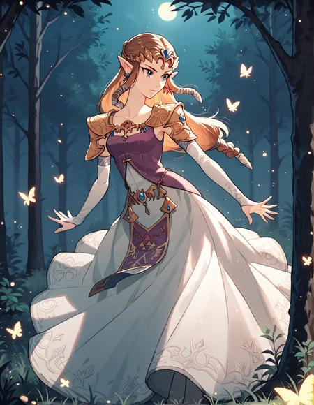 score_9, score_8_up, score_7_up, score_8, score_7, 1girl, tpzlda, dress, light particles, night,
forest,
<lora:tp_zelda_tpzlda_ponyxl_v1:0.9>