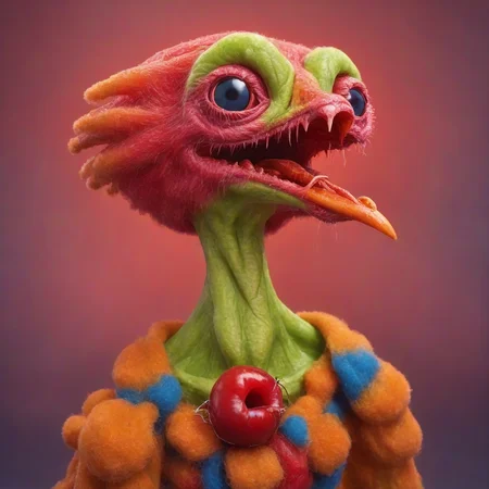 <lora:fx-monsters-xl-pgy-000020:0.7> fx-monsters creepy screaming dead bird,