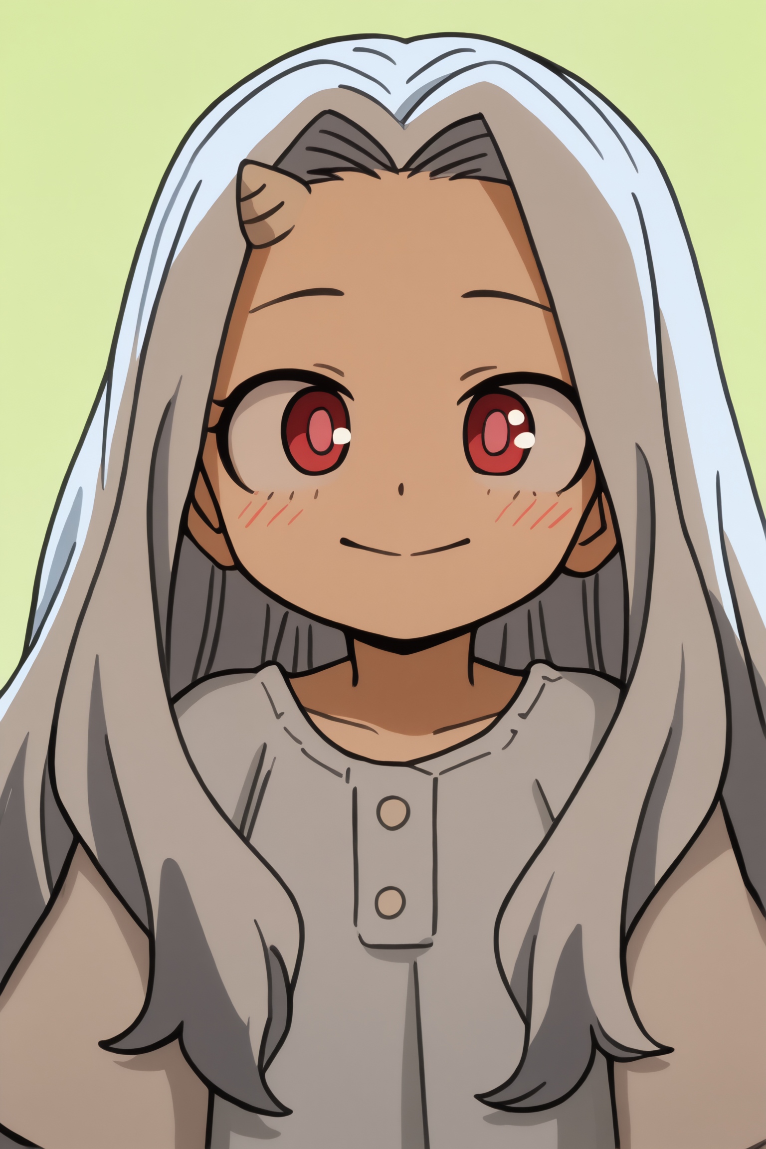eri, masterpiece, best quality, consistent background, happy, smile <lora:COMMISSION_MHA-Eri-Illustrious:0.8>