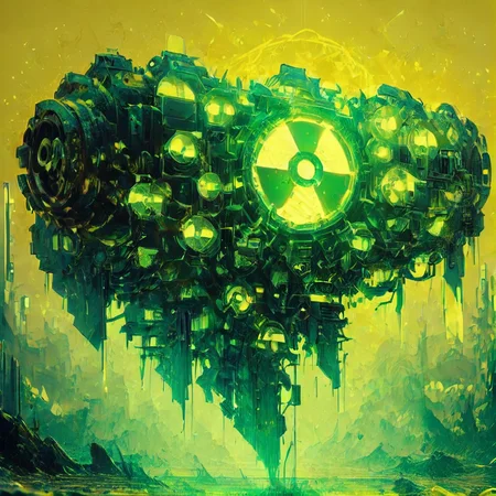 score_9, score_8_up, score_7_up,
 <lora:nuclearhazard_Pony:1>nuclearhazard,
1girl,solo,yellow theme,