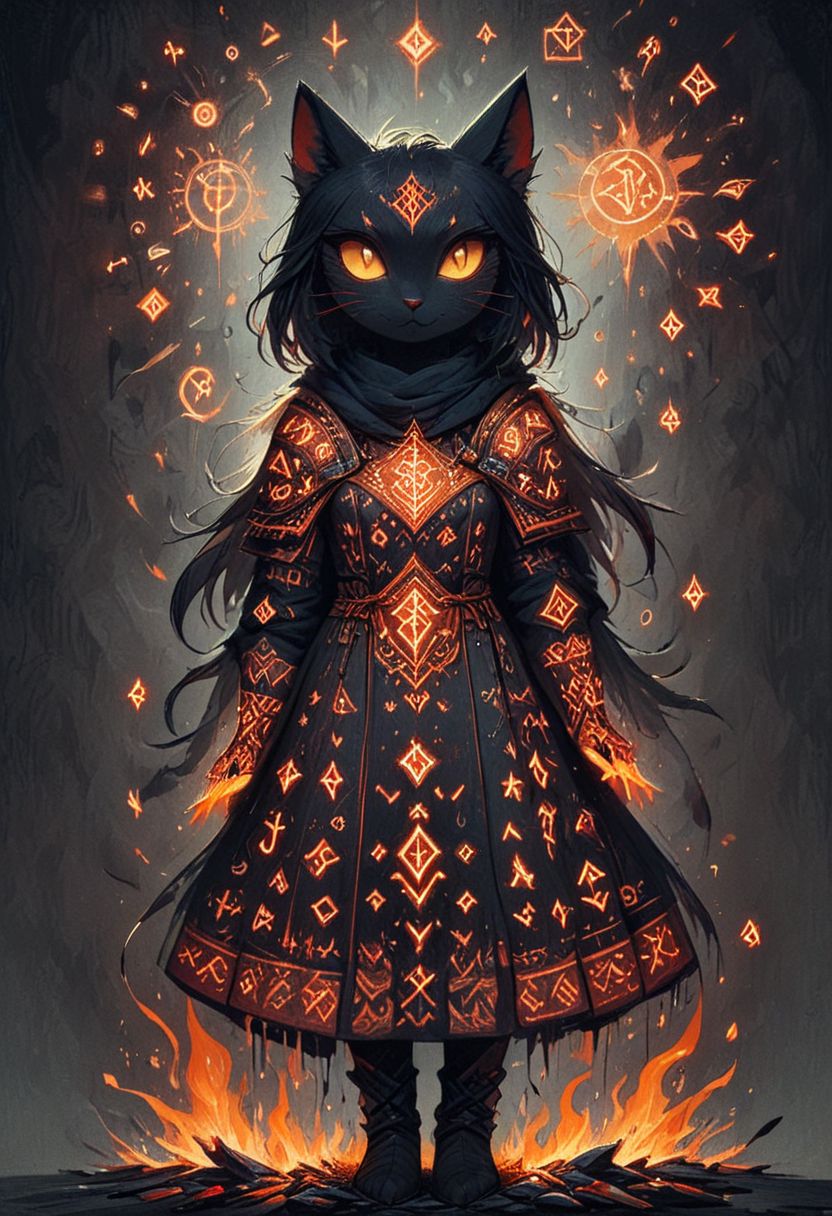 *floating, wispy, Fire, Water, Dirt!* *snoo* 
Rosina Wachtmeister, 
Glowing Runes, Coat of Arms
daiton style, block print