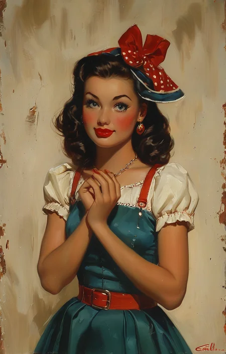 masterpiece,best quality,<lora:tbh149-sdxl:0.9>,style of Gil Elvgren, animals