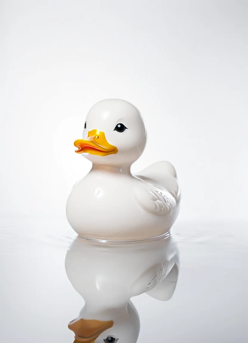 highkey, rubber duck, simple background, monochrome, no humans, reflection
<lora:Highkey-SDXL:0.8>