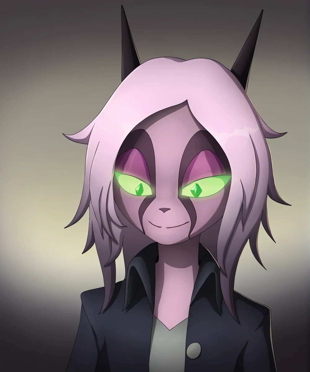 score_9, score_8_up, score_7_up, source_anime, BREAK <lora:namah_calah_pony:0.8>,
namah_calah, , solo, 1girl, green eyes, gradient, colored sclera, gradient background, upper body, signature, smile, green sclera,