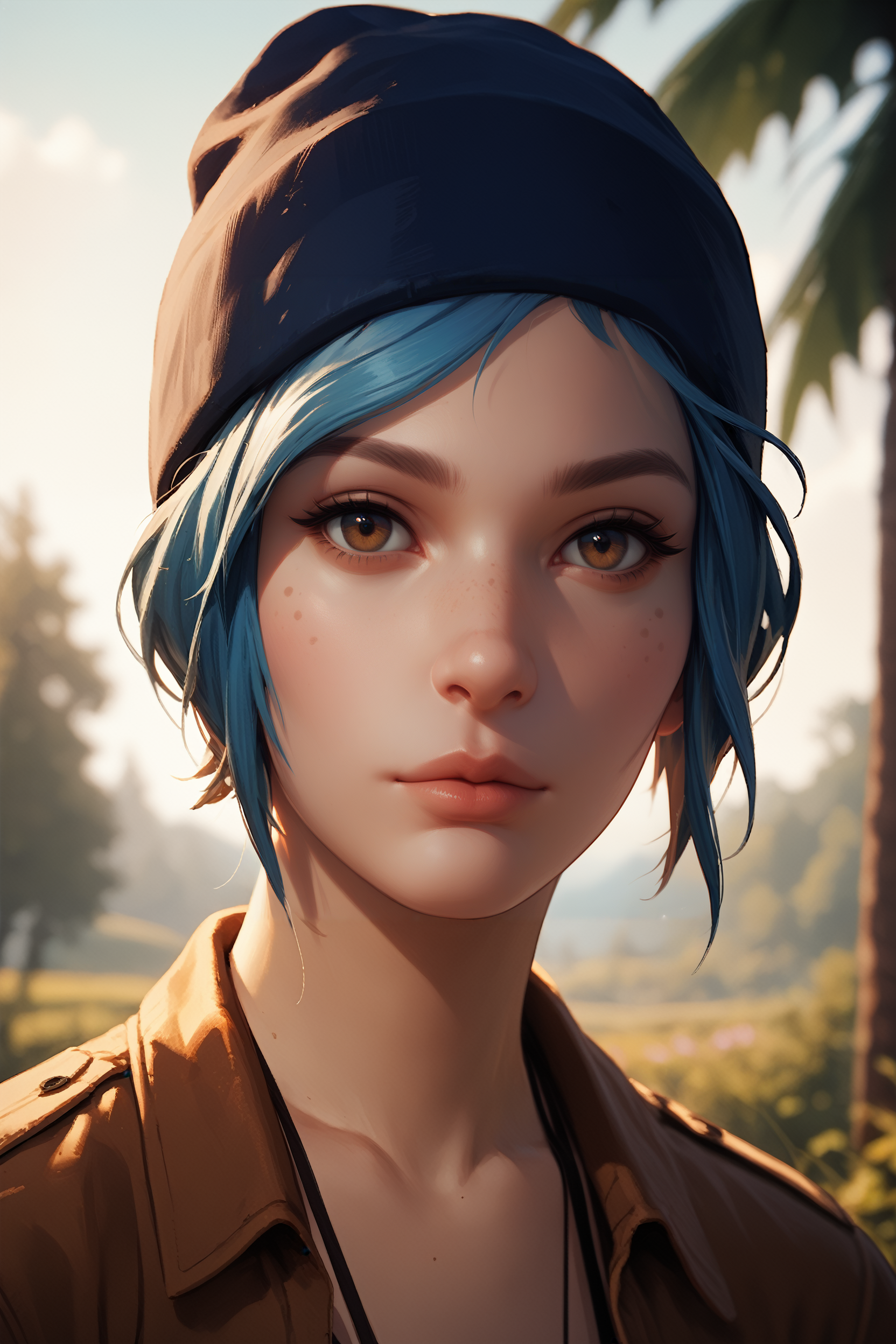score_9, score_8_up, score_7_up, score_6_up
<lora:LISChloe:0.9>
LISChloe, 1girl, blue hair, hazel eyes, short hair, hat, looking at viewer, portrait