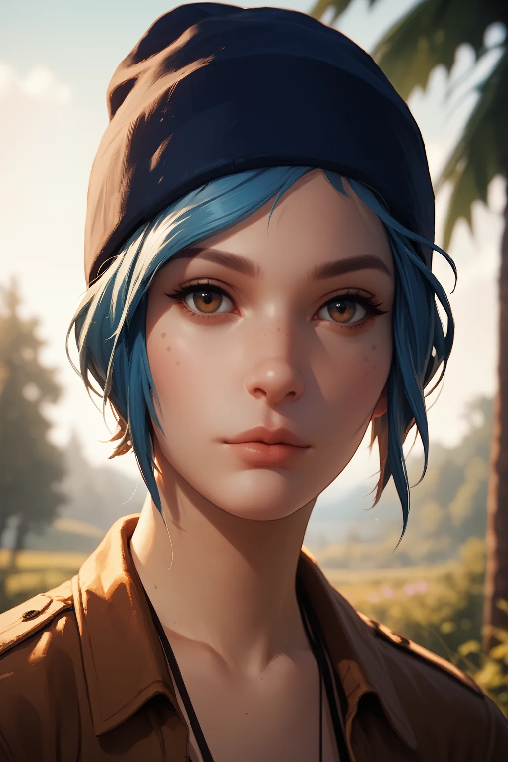 score_9, score_8_up, score_7_up, score_6_up
<lora:LISChloe:0.9>
LISChloe, 1girl, blue hair, hazel eyes, short hair, hat, looking at viewer, portrait
